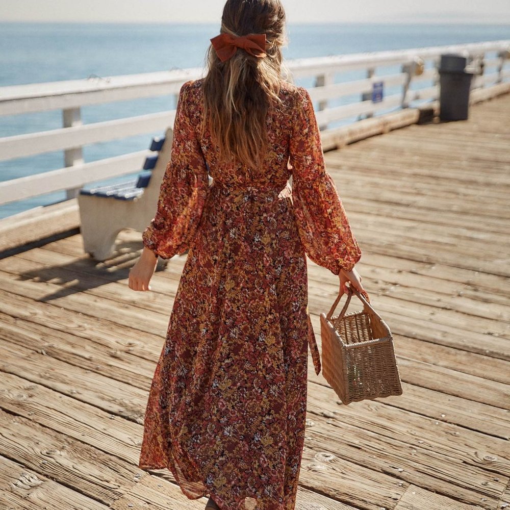 Christy Dawn The Bergen Dress In Mystic Garden SzS - Picture 2 of 15